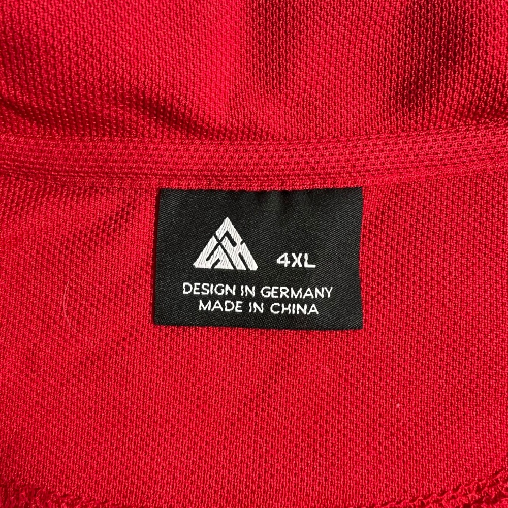 Kansas City Chiefs Polo Shirt Mens 4XL Red Go Chiefs Short Sleeve Performance - Picture 7 of 11
